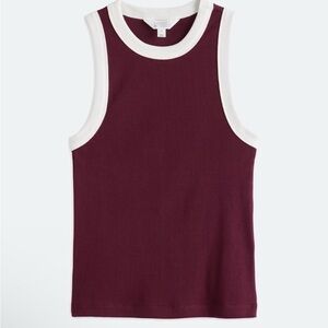 Market & Spruce Molli Ribbed High Neck Tank
